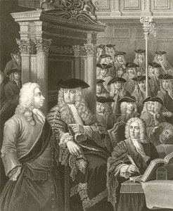 La Cámara de los Comunes de William Hogarth