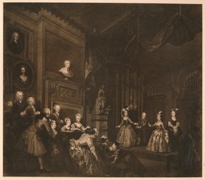 El Emperador Indio, 1732 de William Hogarth