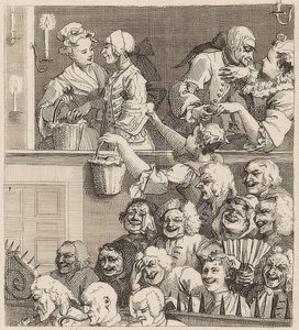 El público risueño de William Hogarth