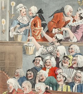 La audiencia risueña, ilustración de 
