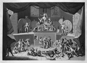 La Lotería de William Hogarth