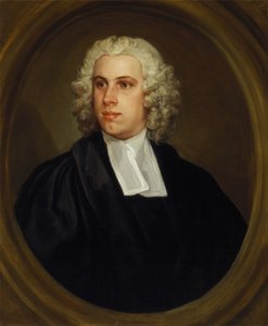 El reverendo Dr. John Lloyd, cura de la iglesia de St. Mildred, Broad Street de William Hogarth