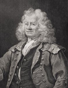 Thomas Coram, grabado por J.W. Cook de William Hogarth