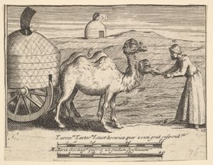 Dos Dromedarios Aubry de La Mottrayes Viajes por Europa, Asia y en Parte de William Hogarth