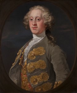 William Cavendish, marqués de Hartington, más tarde cuarto duque de Devonshire de William Hogarth