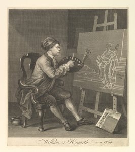 William Hogarth, pintor sargento de Su Majestad, 1764 de William Hogarth