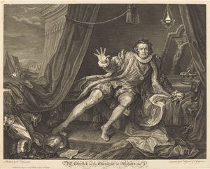 Garrick en el Papel de Ricardo III