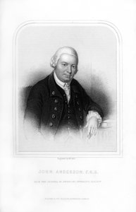 John Anderson, profesor escocés de filosofía natural