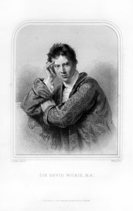 Sir David Wilkie, pintor escocés, 1870 de William Holl