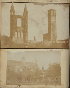 Torre de San Regulo y el Frontón Este de la Catedral de San Andrés desde el Noroeste de William Holland Furlong