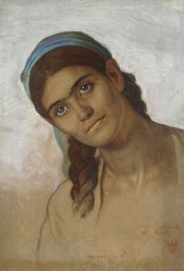 Una esposa siria sin velo de William Holman Hunt