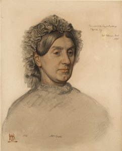 Sra. Thomas Combe 1806-1893, siglo XIX de William Holman Hunt