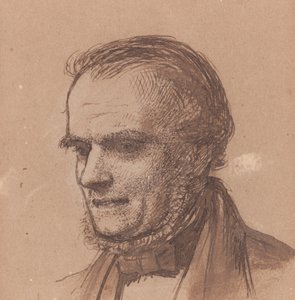 El padre del artista, William Hunt de William Holman Hunt