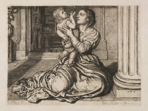La despedida del padre de William Holman Hunt