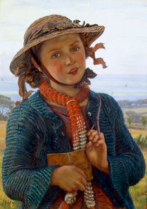 El himno de la colegiala, 1859 de William Holman Hunt