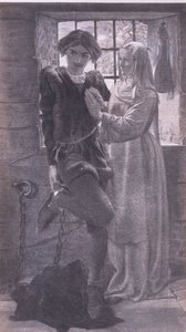 Claudio e Isabella, Bibbys Annual, 1916-1917 de William Holman after Hunt