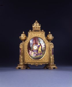 Reloj de repisa de Jorge III de William Hopkins Craft