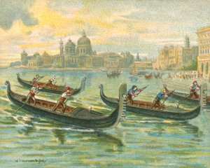 Carreras Históricas y Modernas, Carreras de Góndolas