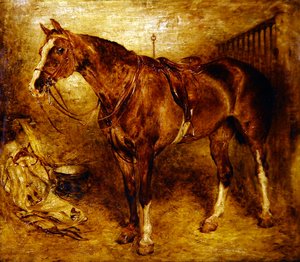 Un Caballo en el Establo