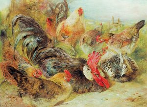 Aves de corral de William Huggins