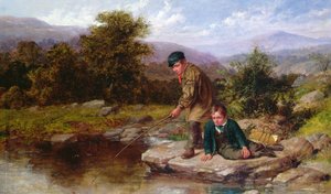 Esperando una mordida de William III Bromley