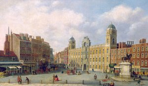 Vista de Northumberland House, c.1770 de William James