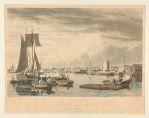 Boston / Desde City Point Cerca de Sea Street de William James Bennett