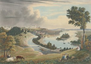Richmond: desde la colina sobre las obras hidráulicas de William James Bennett