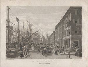 South St. desde Maiden Lane, 1834 de William James Bennett