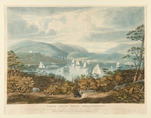 West Point, desde Phillipstown de William James Bennett