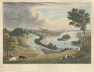 Richmond: Desde la Colina sobre las Obras Hidráulicas de William James Bennett after George Cooke