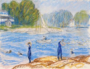 Bañistas, Annisquam de William James Glackens