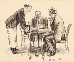 Nunca más, comentó con tristeza de William James Glackens