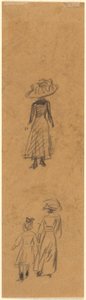Bosquejo de Figuras de William James Glackens
