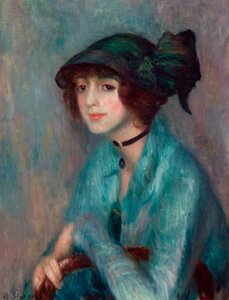 la morena de William James Glackens