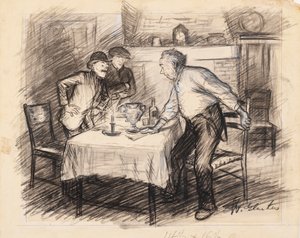 Estaba la Copa de Carreras de Edward Bickford de William James Glackens