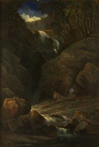 Una cascada de William James Muller