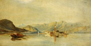 Lago Maggiore e Isola Bella de William James Muller