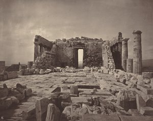 La Acrópolis de Atenas, lámina 14 de William James Stillman