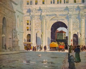 La puerta de la ciudad, c. 1917