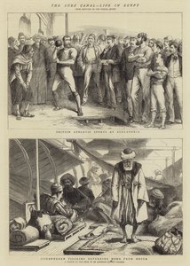 El Canal de Suez, Vida en Egipto