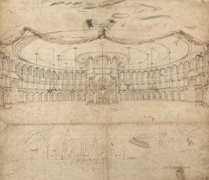 Diseño de la Rotonda, Jardines Ranelagh de William John Newton