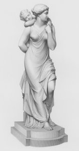 Amor Maternal, grabado por W Roffe del grupo de E B Stephens