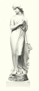 Pureza, grabado por W Roffe de la estatua de M Noble (grabado)