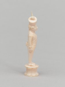 Peón blanco, pieza de ajedrez, India de William John Roffe