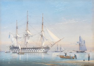 El Donegal en el mar