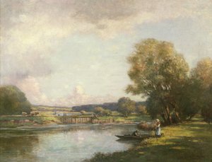 Verano en Hemingford Grey de William Kay Blacklock