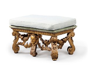 Taburete de Jorge II, c.1740