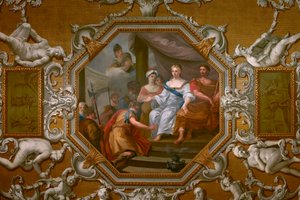 El techo de la Galería del Rey de William Kent