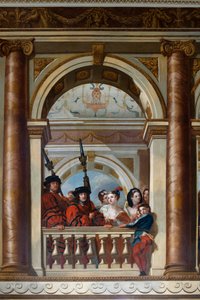 Escalera del Rey, Palacio de Kensington, Londres de William Kent
